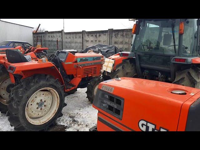 БУ мінітрактор з Японії Kubota GT-3 Ціна!