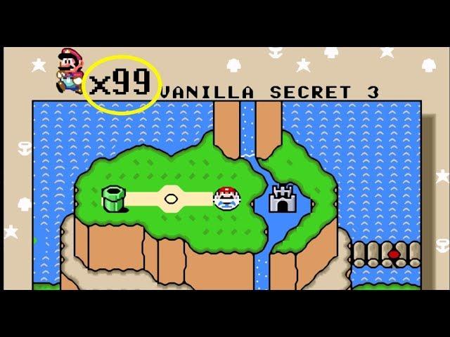 How to get many lives in Super Mario World