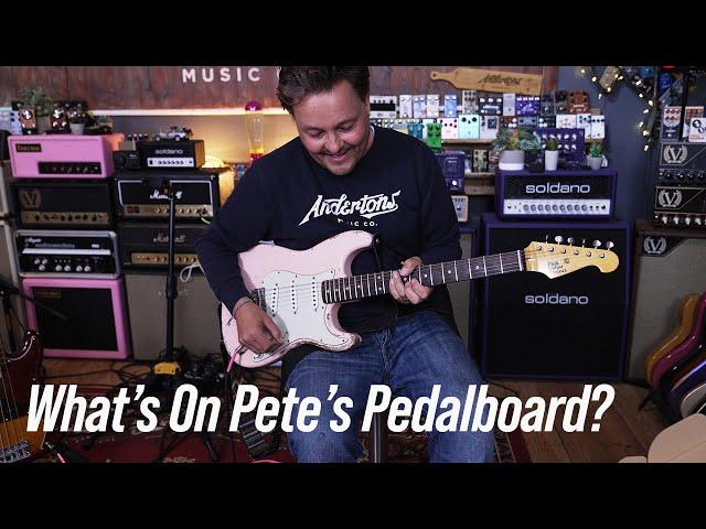 Danish Pete Honore's Pedalboard & A Surprise From ThorpyFX!