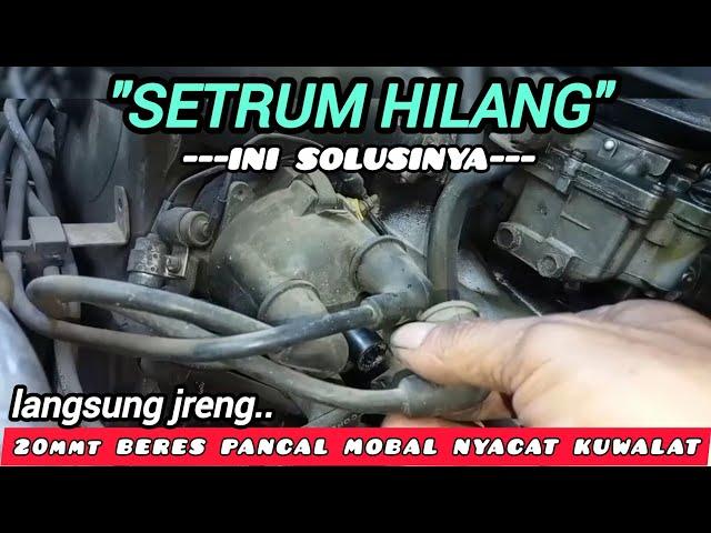 inilah penyebab MESIN SULIT HIDUP SETRUM HILANG