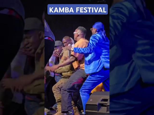 Prince indah performing live at kamba festival #viralvideo#princeindah#kioko#churchil