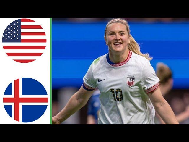 USA vs Iceland | Highlights | Women's Friendly 28-10-2024