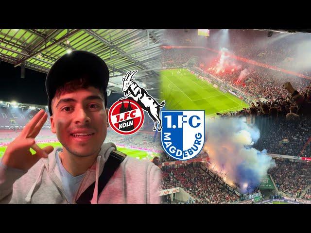 Was für eine UNGLAUBLICHE NACHT in KÖLN| 1.FC KÖLN vs 1.FC MAGDEBURG | Stadionvlog