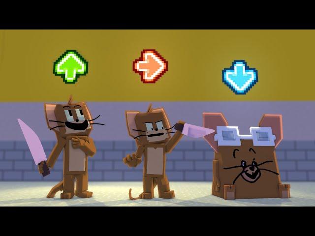 FNF Character Test | Gameplay VS Minecraft Animation | Tom and Jerry