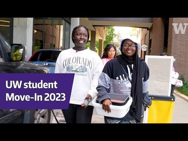 University of Washington student 'move-in' 2023