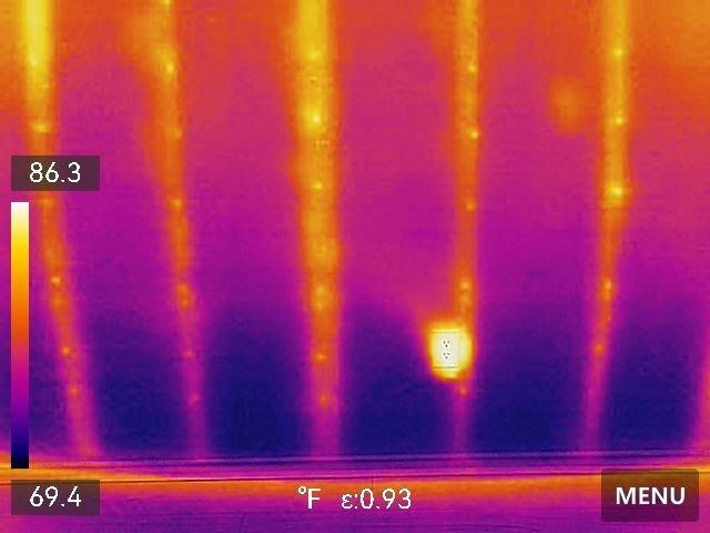 What thermal bridging looks like