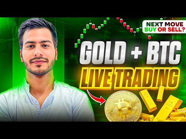 Live Crypto Trading | Bitcoin &  Gold | 23 MAY  | #goldtrading #cryptotrading #bitcoin