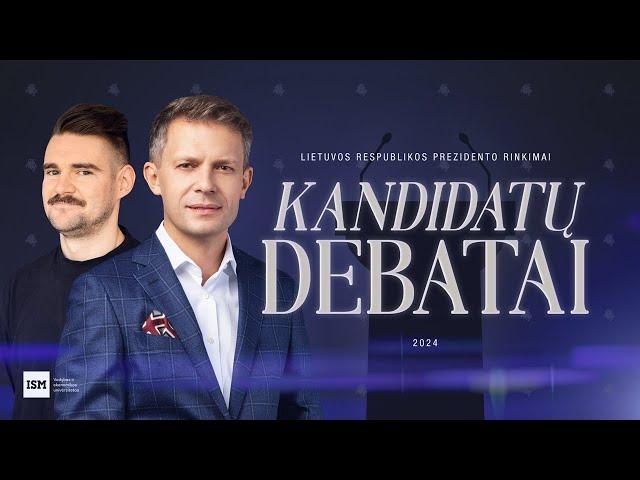 LR PREZIDENTO RINKIMŲ DEBATAI 2024 | Su Andriumi Tapinu ir Paul de Miko || Laisvės TV