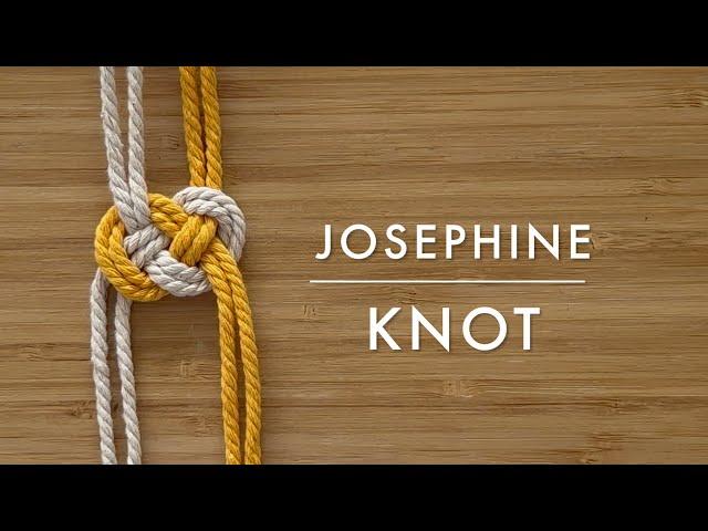 Josephine Knot | EASY Macrame Tutorial