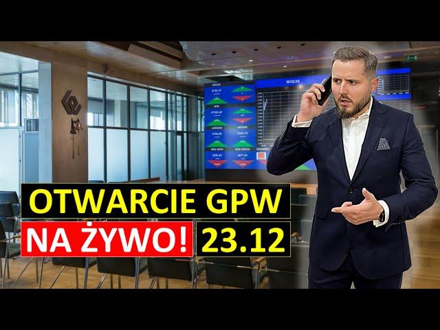 Ostatnia sesja na GPW przed Bożym Narodzeniem! Co przyniesie?