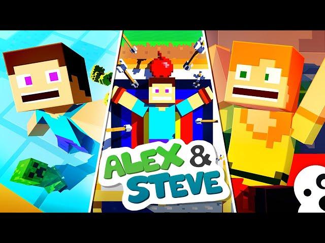 Alex and Steve Life: MOVIE 2 (Minecraft Animation)