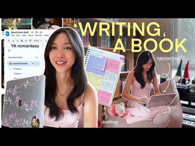 write a book with me ‍ | nanowrimo vlog