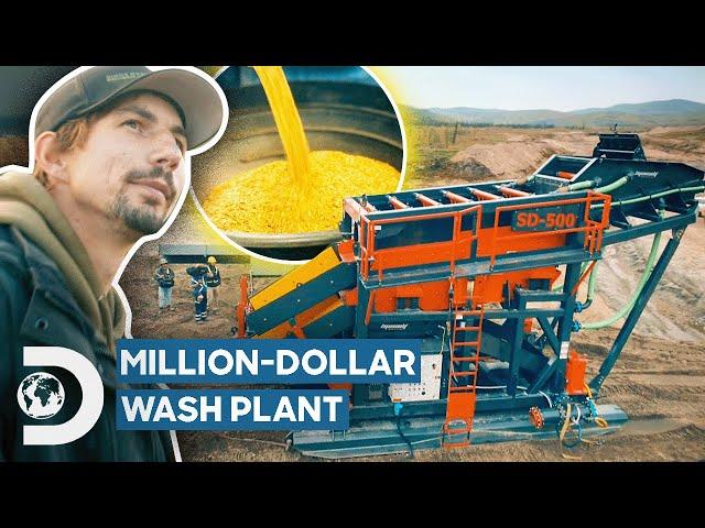 Parker’s NEW Million-Dollar Custom Wash Plant! | Gold Rush