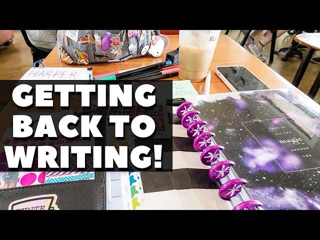 Getting Motivated To Write \\ Writing Vlog