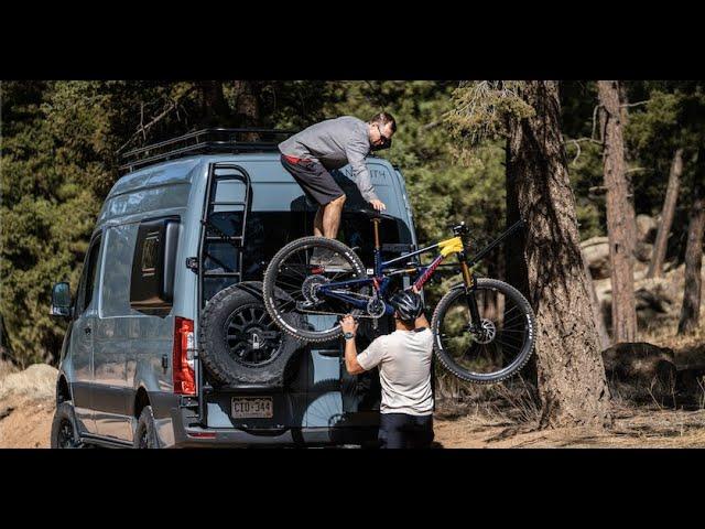 Epic Mountain Bike Day Out In A Custom Sprinter Van