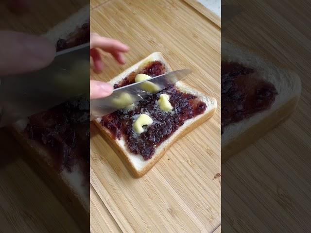 How to make a perfect an butter toast! Easy & tasty   #shorts #shortsvideo