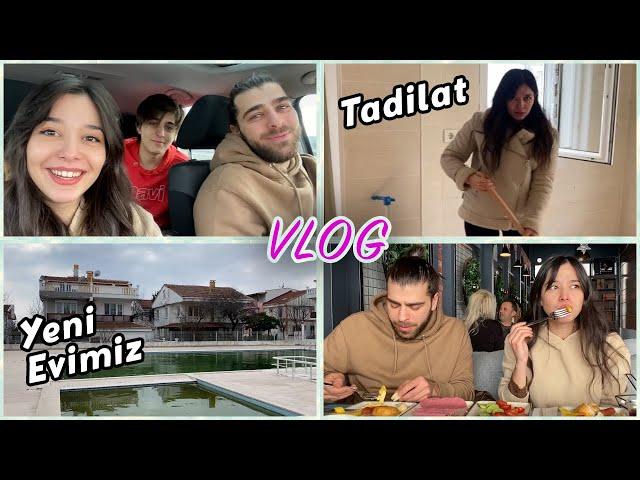 YENİ EVİMİZİN TADİLATI | Araba Yolculuğu, Kahvaltı & Yeni Evimiz!  w/ @tugayinanoğlu