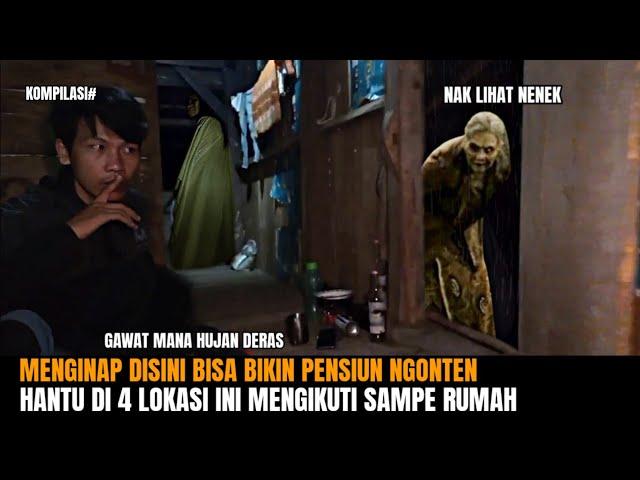 CAMPING HOROR: AKU DI KEJAR DAN DI TEROR HANTU SAAT MENGINAP DI KAMPUNG DAN VILA BEKAS PEMBUNUHAN