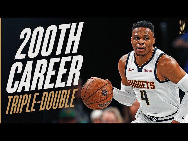 Russell Westbrook Makes NBA History With 200th Career Triple-Double  | November 19, 2024