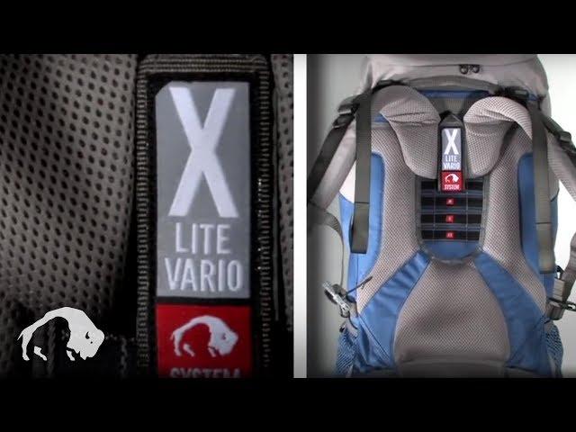 Tatonka Backpack - The X LITE VARIO carrying system (features) | TATONKA - EXPEDITION LIFE