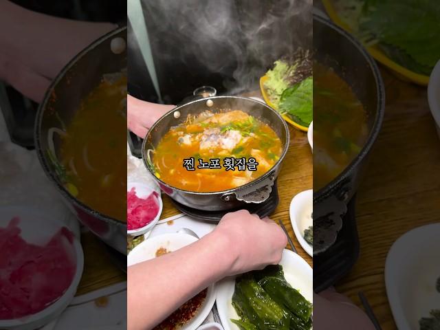 40년 전통 만원대 광어회 노포맛집 #서울맛집