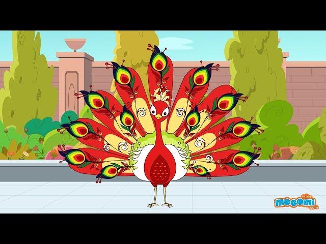 Tenali Raman and the Red Peacock- Tenali Raman Stories in English | Moral Stories for Kids by Mocomi