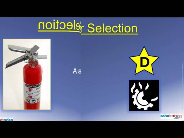 Free OSHA Training Tutorial - Portable Fire Extinguishers - Understanding Their Use and Limitations