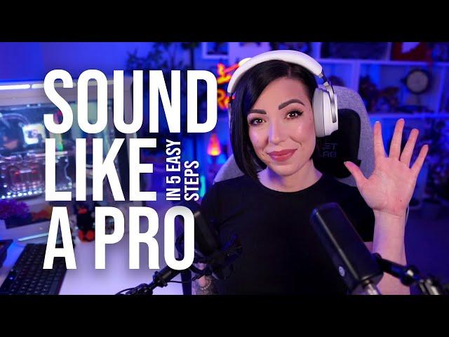 How to Make Your Mic Sound BETTER in 5 Easy Steps + Elgato Wave Link Tutorial!