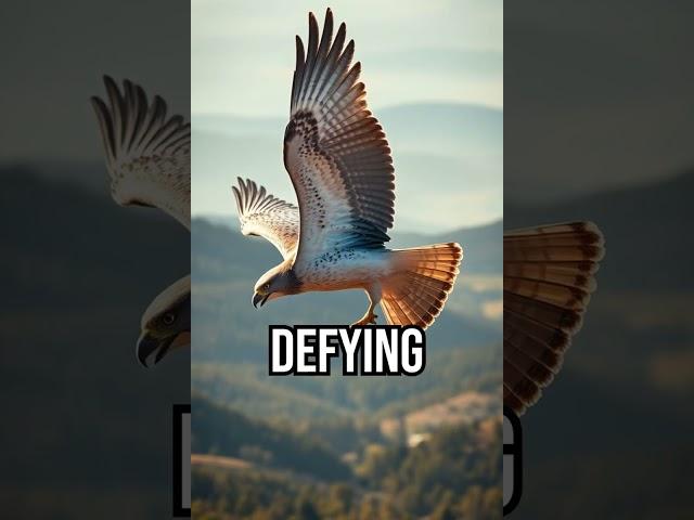 Backward Flying Hawk