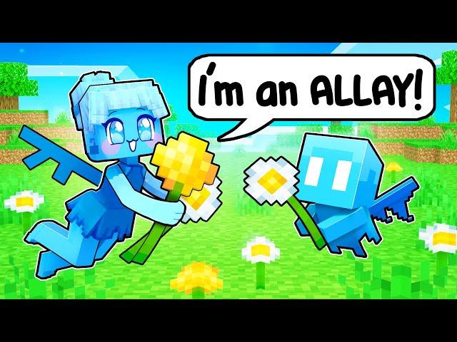 Playing as a HELPFUL Crystal ALLAY in Minecraft!