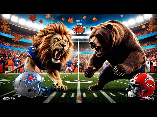 Bears vs. Lions Live Streaming Scoreboard, Play-By-Play, Highlights, Stats | NFL Thanksgiving On CBS