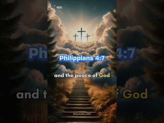 Peace of God - Bible Verses from Philippians 4:7 |bibleverses