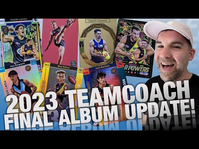 AFL TeamCoach 2023 - FINAL ALBUM UPDATE!!!