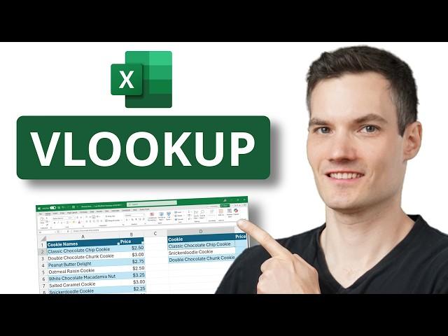 VLOOKUP in Excel | Step-by-Step Tutorial for Beginners