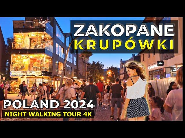 Zakopane Poland - Evening Walk Through Krupówki, The Heartbeat of Zakopane 2024