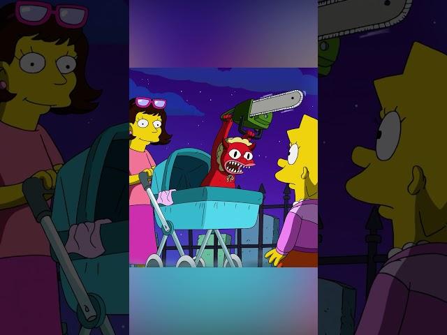 La fête de la peur ultime de Lisa  #simpsons #dessinanimé #lessimpson