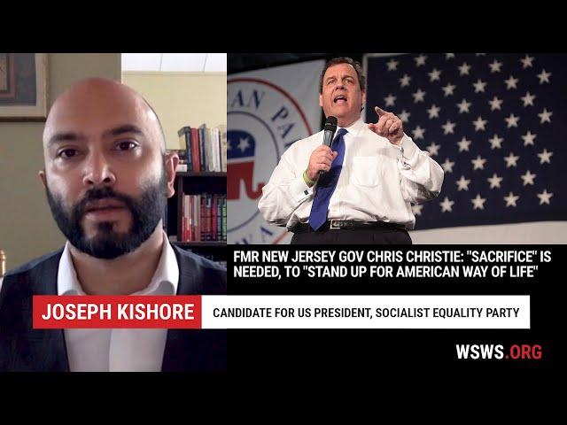 Trump's "war against society", with Joseph Kishore