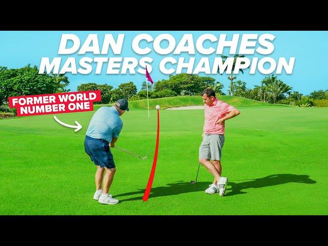 Dan gives MASTERS CHAMPION Ian Woosnam a Short Game Lesson!