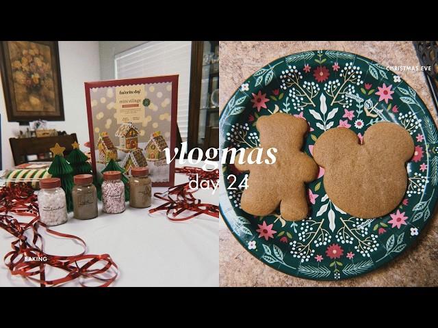 christmas eve, baking cookies, decorating, & christmas movies | vlogmas day 24