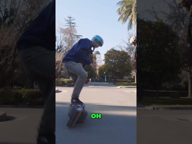 Onewheeling through the California Capital