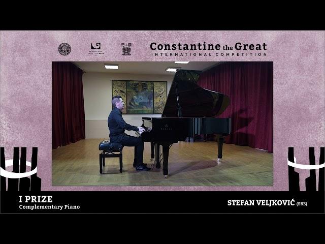 Stefan Veljković / I prize - Complementary piano