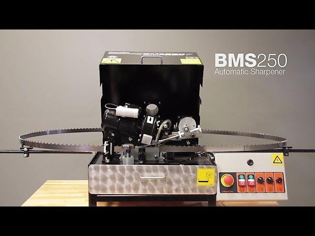 BMS250 Bandsaw Blade Sharpener in Action | Wood-Mizer