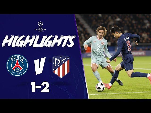 PSG - ATLETICO MADRID 1-2 RÉSUMÉ | LIGUE DES CHAMPIONS