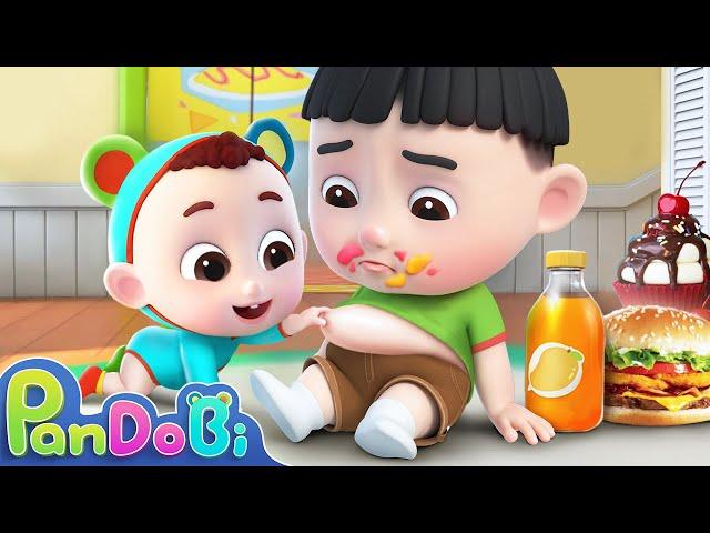 Fruits And Veggies Are Good For You | Good Habits Song | Pandobi Nursery Rhymes & Kids Songs