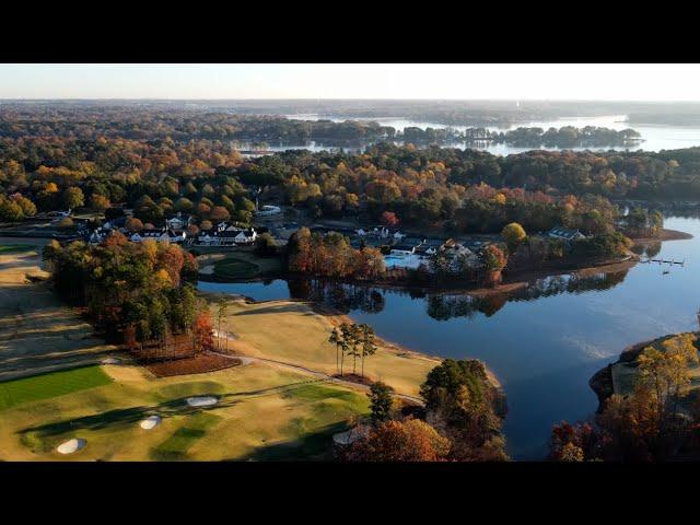 Fall at Trump National Charlotte - The Point Lake Norman (DJI Mavic Air 2)