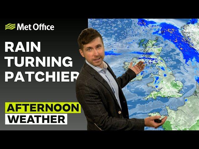 29/05/2025 - Sunny spells and rainfall - Afternoon Weather Forecast UK – Met Office Weather