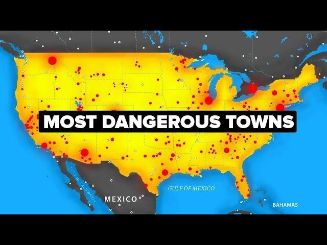 Worst Small USA Towns With HUGE Crime Rates