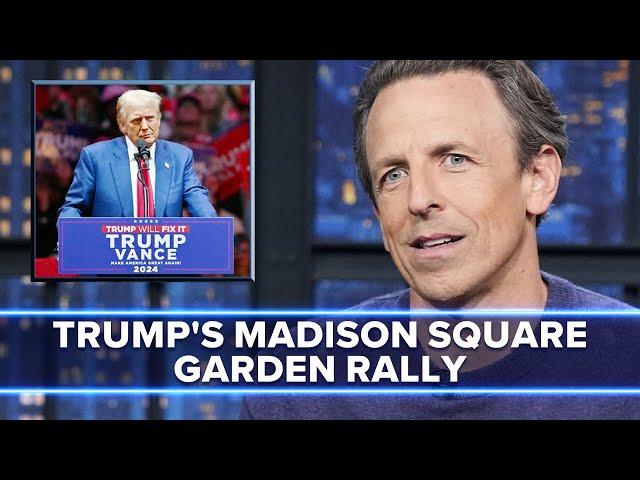 Trump's Vitriolic Madison Square Garden Rally Draws 20,000 People