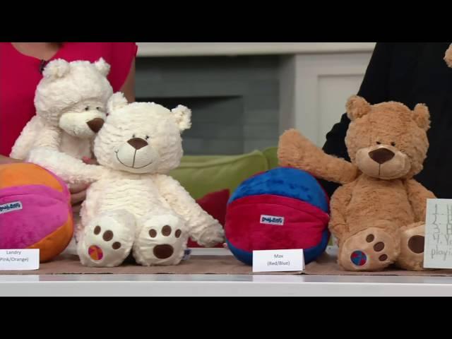 Buddy Balls 3-in-1 Convertible Plush Bear on QVC