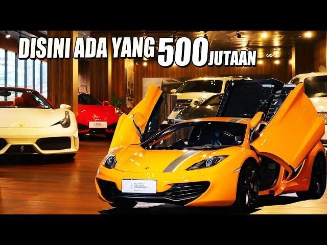 CUMA SEGINI HARGA SUPERCAR SEKEN, ADA FERRARI PAJAKNYA KAYA NMAX, TEMPAT SULTAN JUAL BELI MOBIL